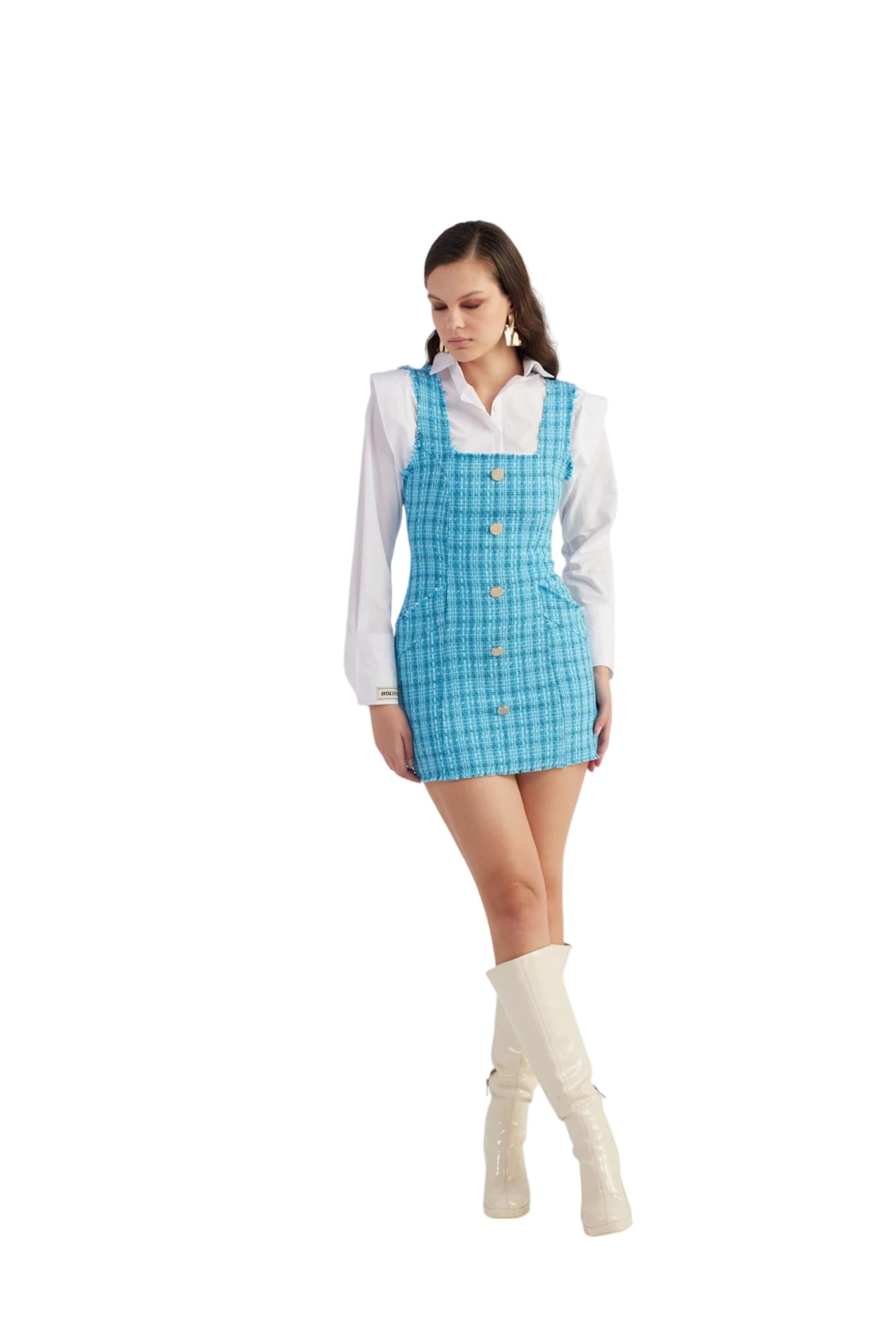 HOLLY LOLLY Kleid in Blau