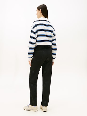 juoda Tommy Jeans Standartinis Džinsai 'LAYLA': galas