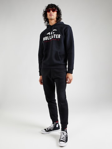 HOLLISTER Tapered Pants 'ALWAYS-ON' in Black