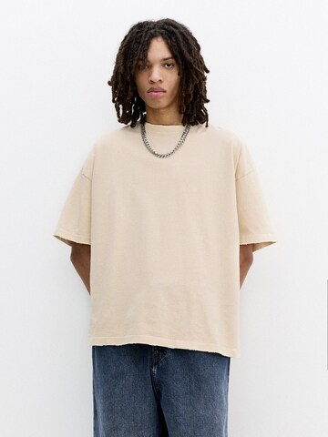 Pull&Bear Shirt in Yellow: front