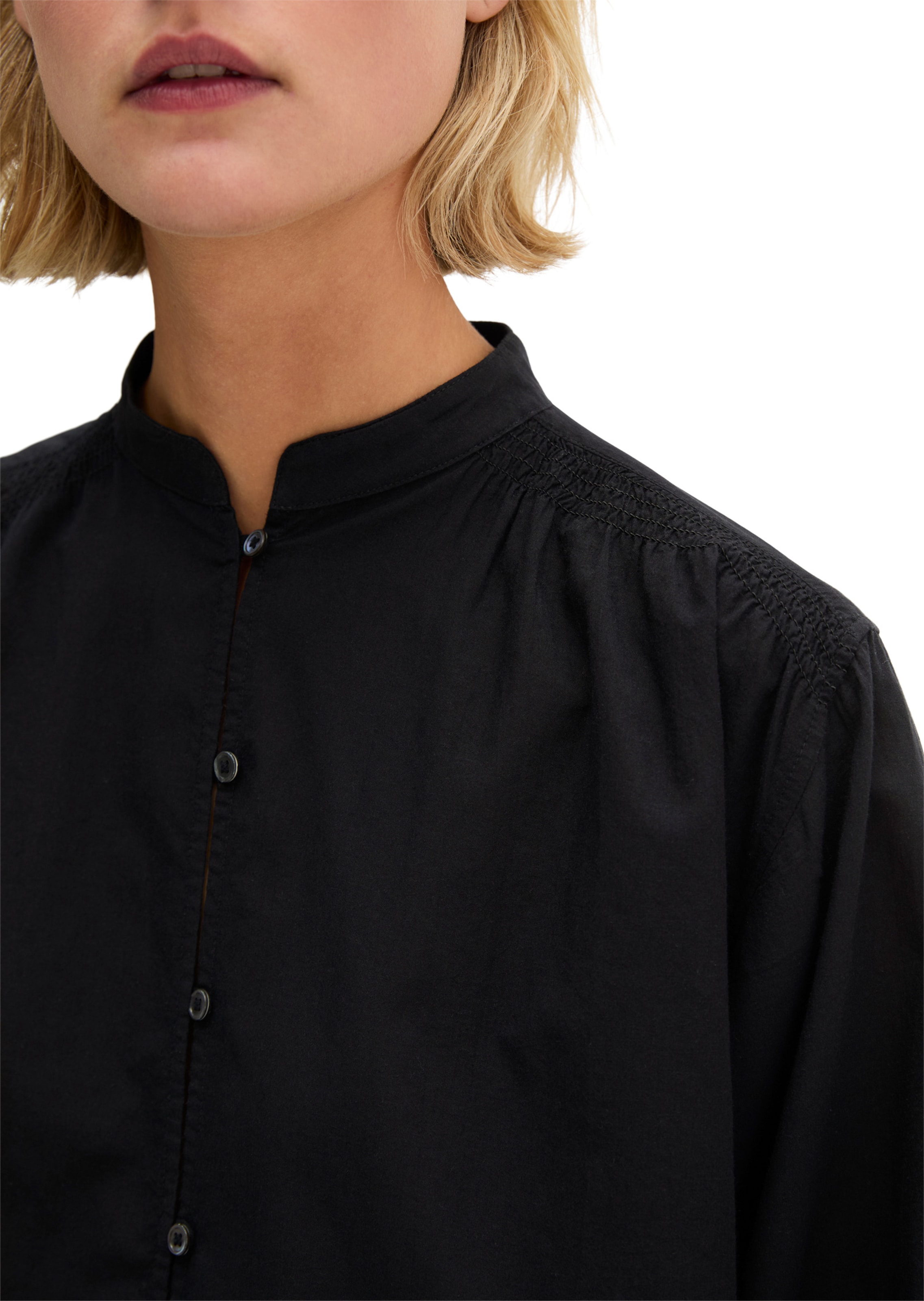 Marc O'Polo Bluse in Schwarz