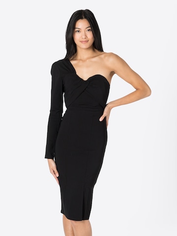 Lipsy Dress in Black: front
