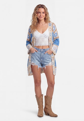 IZIA - Kimono en beige