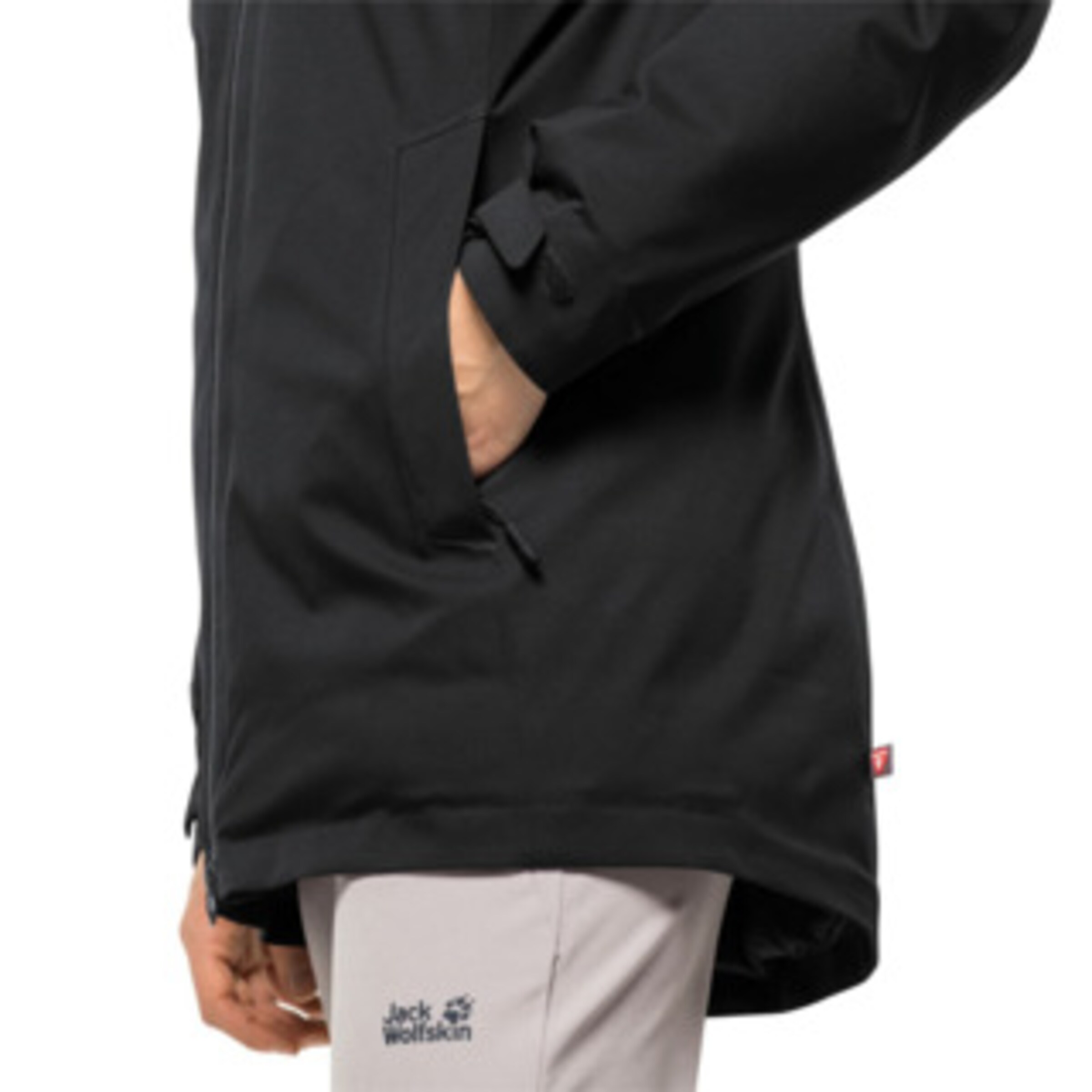 JACK WOLFSKIN Outdoorjacke in Schwarz