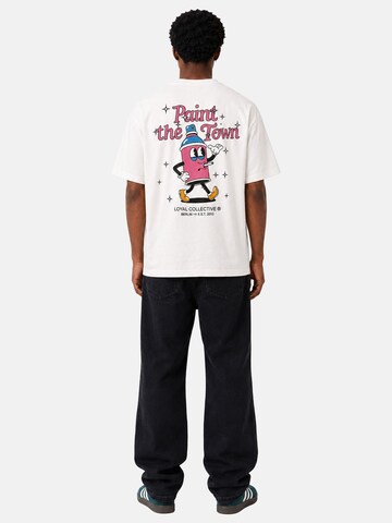 loyal T-Shirt in Regular Fit in Weiß