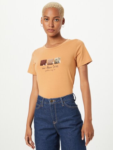 MORE & MORE Shirt in Orange: front