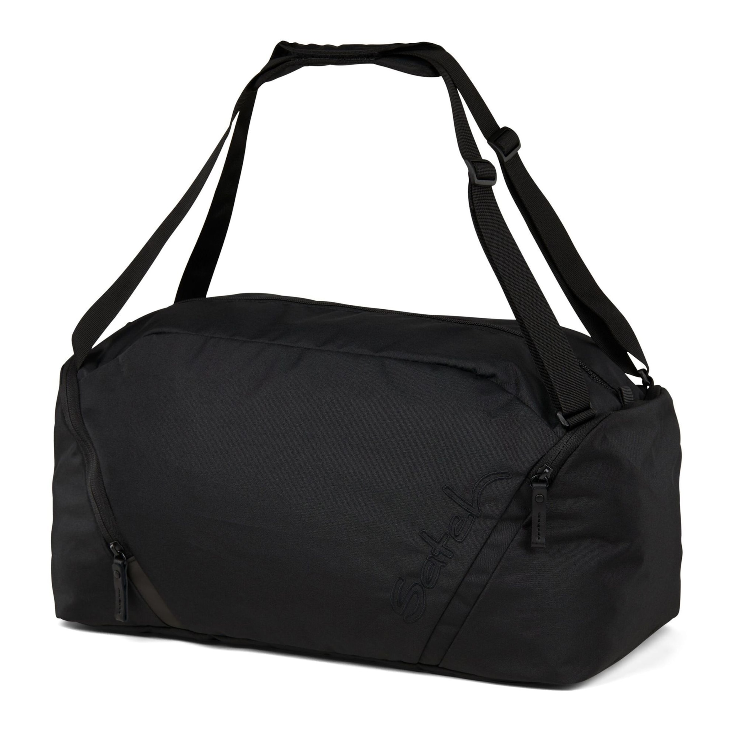 Satch Sports Bag in Black: front