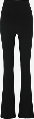 Only Maternity Flared Leggings 'NAOMI' in Black: front