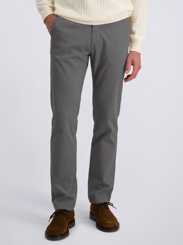Regular Pantalon chino 'Castres' PIERRE CARDIN en gris : devant