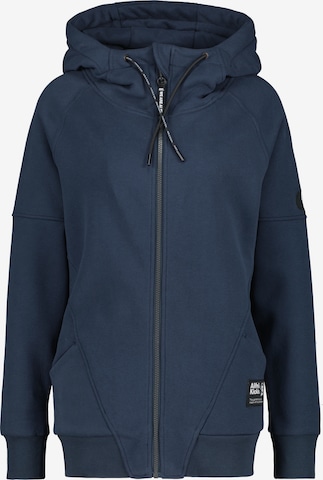 Alife and Kickin Sweatjacke 'MariaAK' in Blau: predná strana