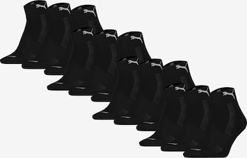 Chaussettes PUMA en noir : devant