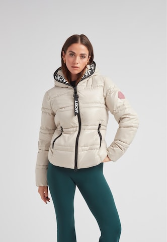 Giacca invernale 'R4D' di JACK1T in beige: frontale