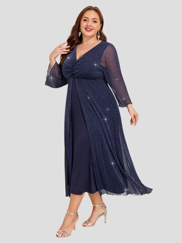 LapaPlus Cocktailkleid in Blau