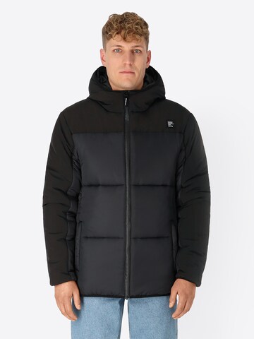 SPITZBUB Winterjacke in Schwarz: Vorderseite