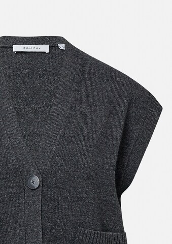 COMMA Gebreide bodywarmer in Grijs