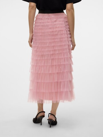Gonna 'VMNAJA' di VERO MODA in rosa