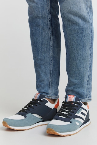 BLEND Sneakers laag in Blauw: voorkant