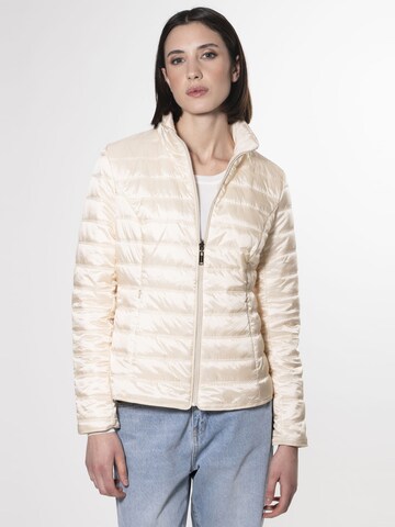 Giacca di mezza stagione di Influencer in bianco: frontale