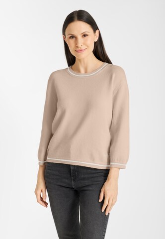 Frieda & Freddies NY Pullover in Beige: Vorderseite
