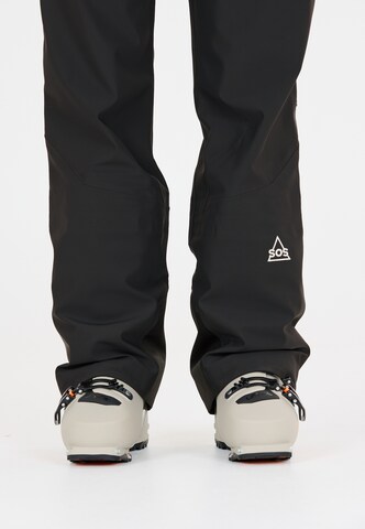 SOS Regular Sporthose 'Hoverla' in Schwarz