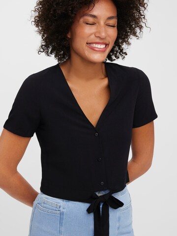 VERO MODA Bluse in Schwarz