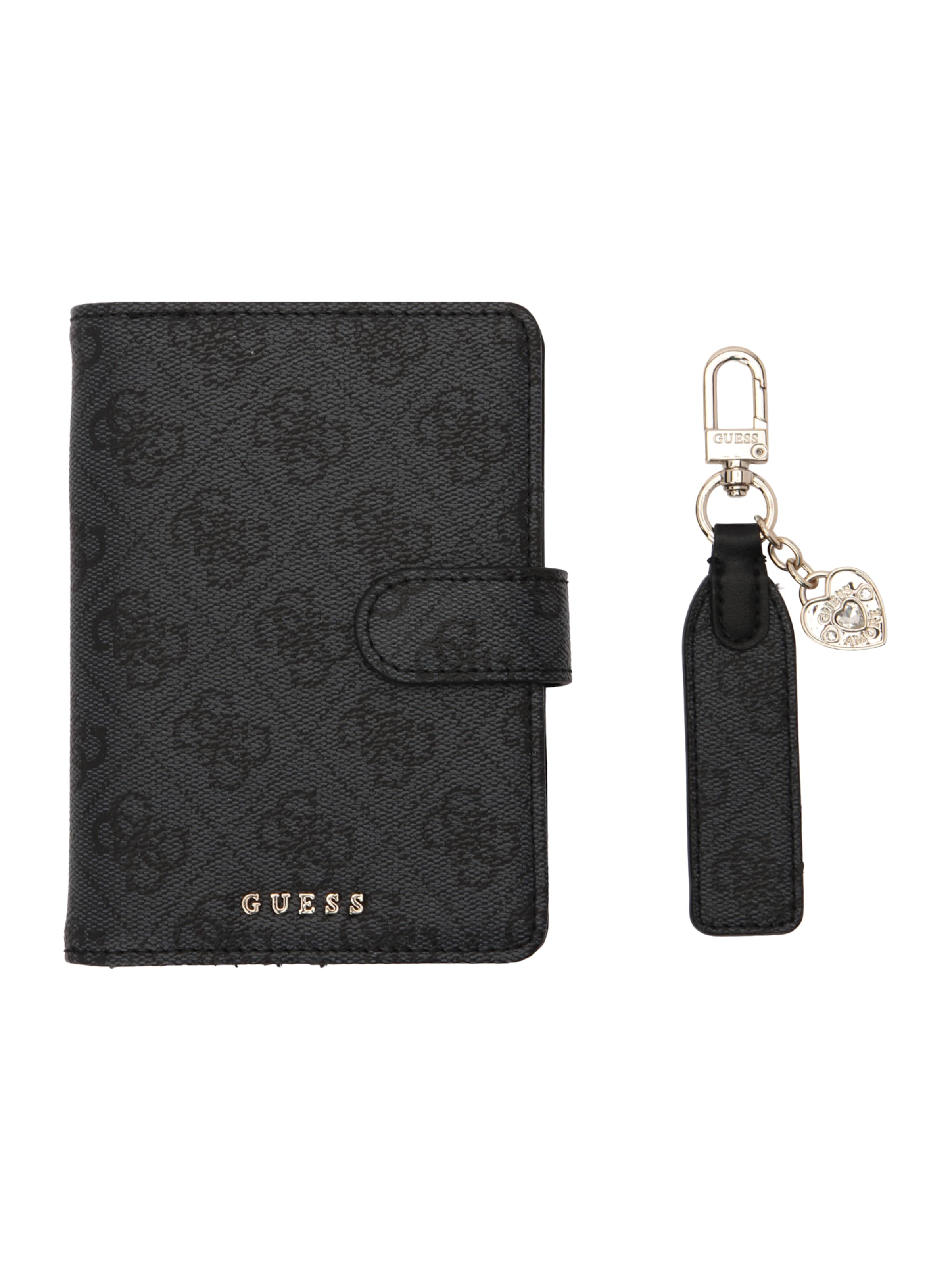 GUESS Peňaženka - Čierna: predná strana
