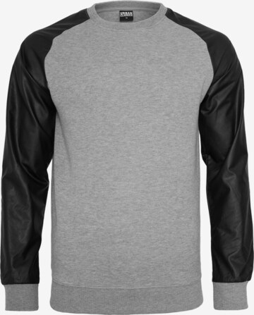 Sweat-shirt Urban Classics en gris : devant