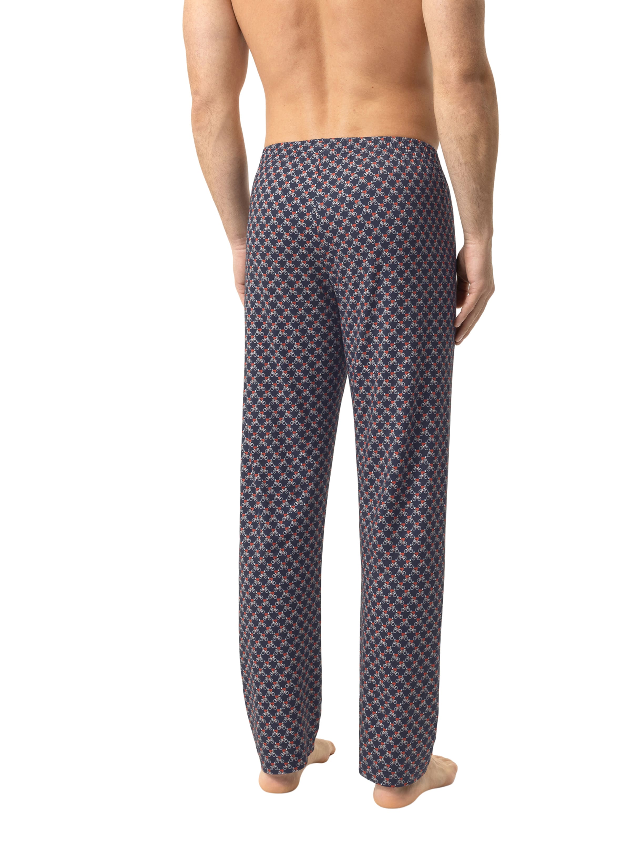 Mey Pyjamahose 'Bike Rush' in Blau