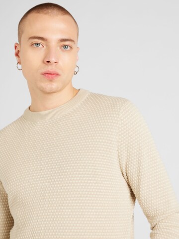 Only & Sons Pullover 'TAPA' in Beige