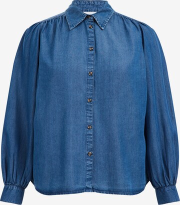 WE Fashion Blouse in Blauw: voorkant