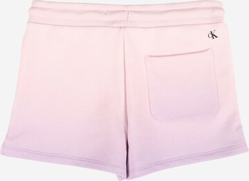 Calvin Klein Jeans Regular Broek in Roze