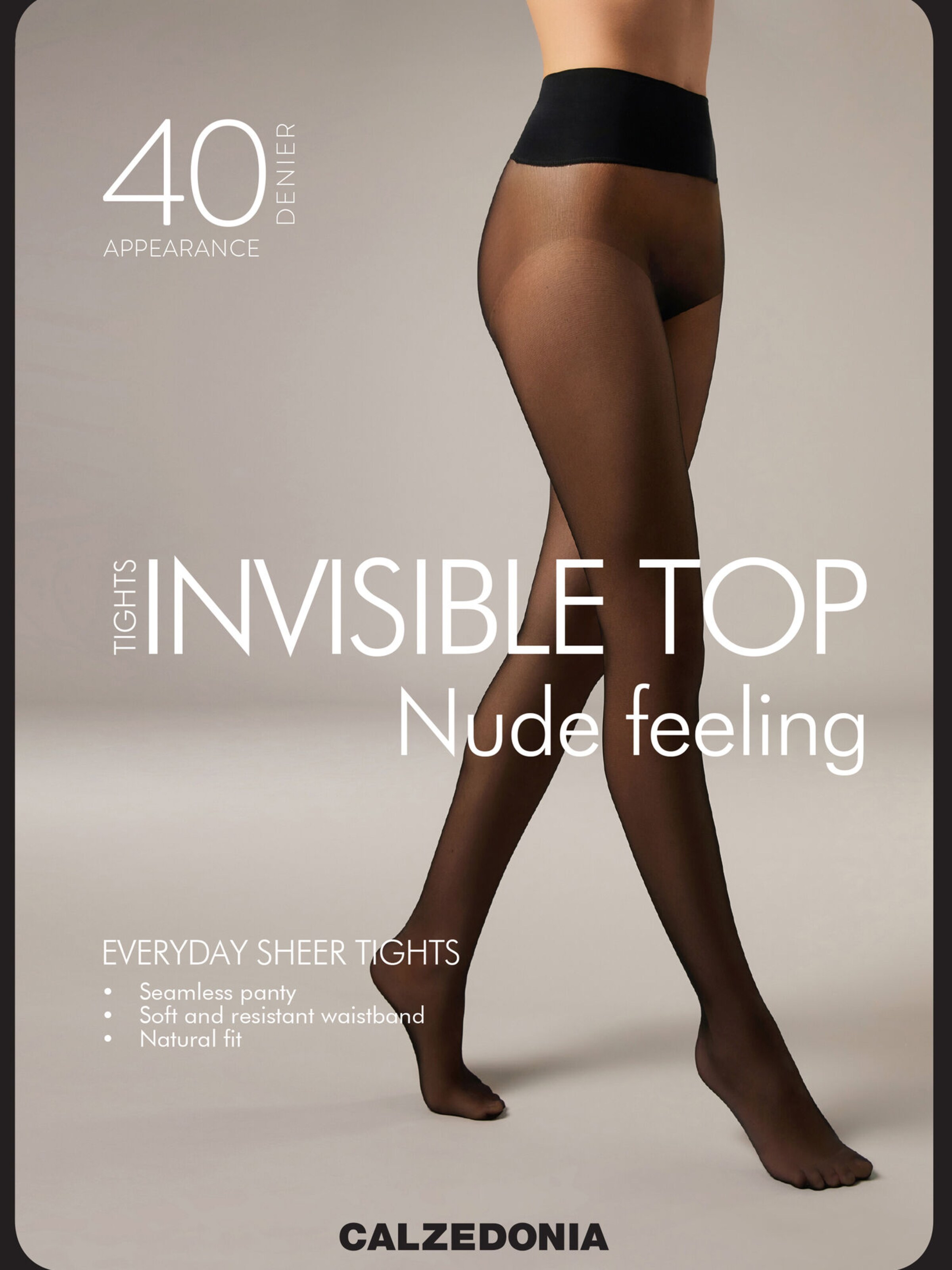 CALZEDONIA Tights in Brown