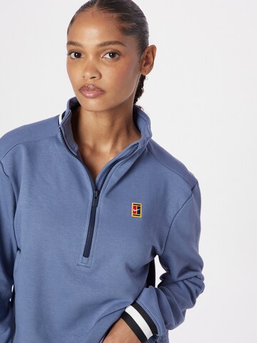 NIKE Sport sweatshirt 'Heritage' i blå