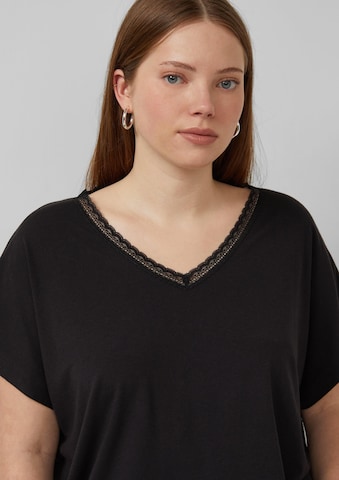 Sweat-shirt QS en noir