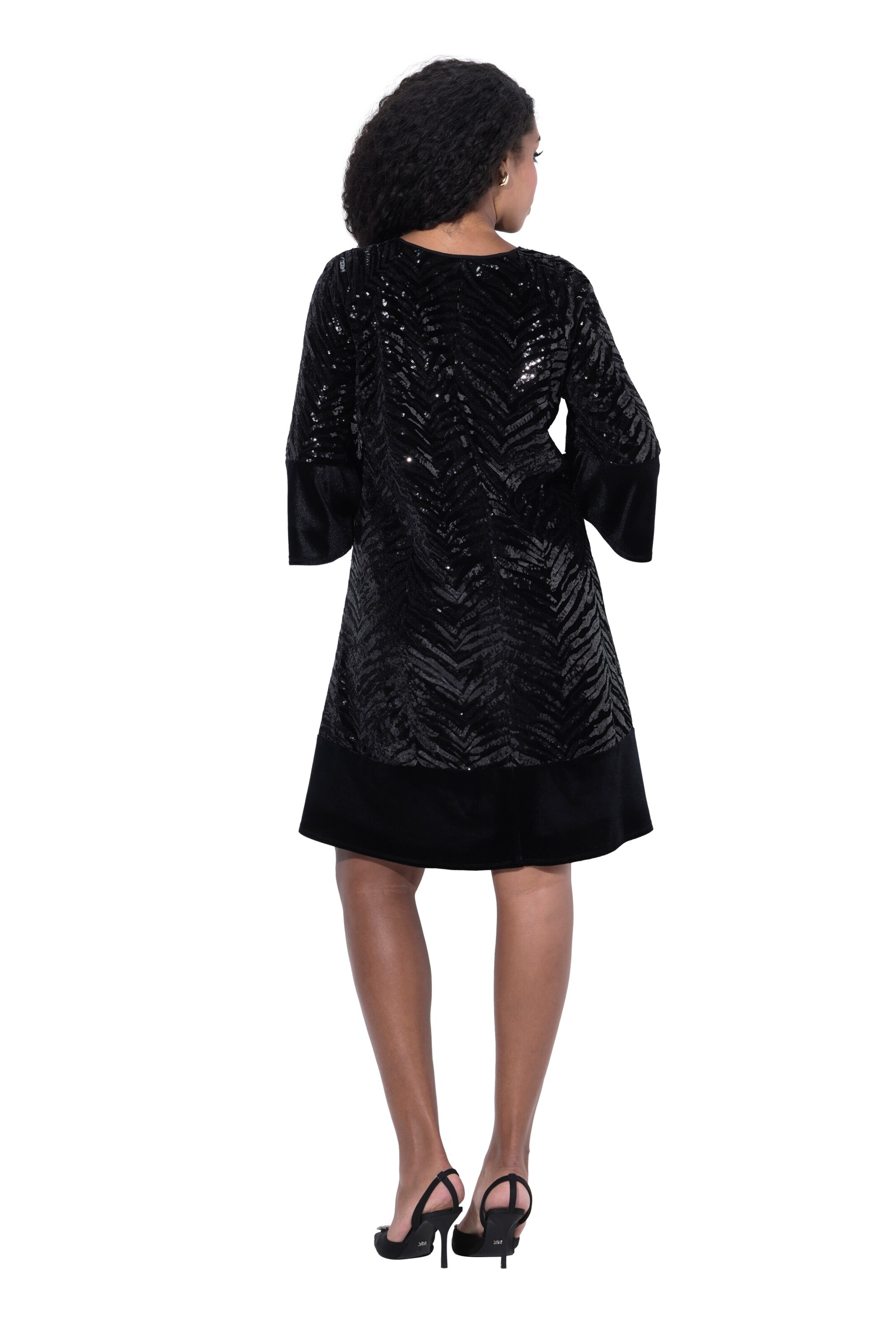Ulla Popken Dress in Black