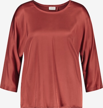 GERRY WEBER Shirt in Bruin: voorkant