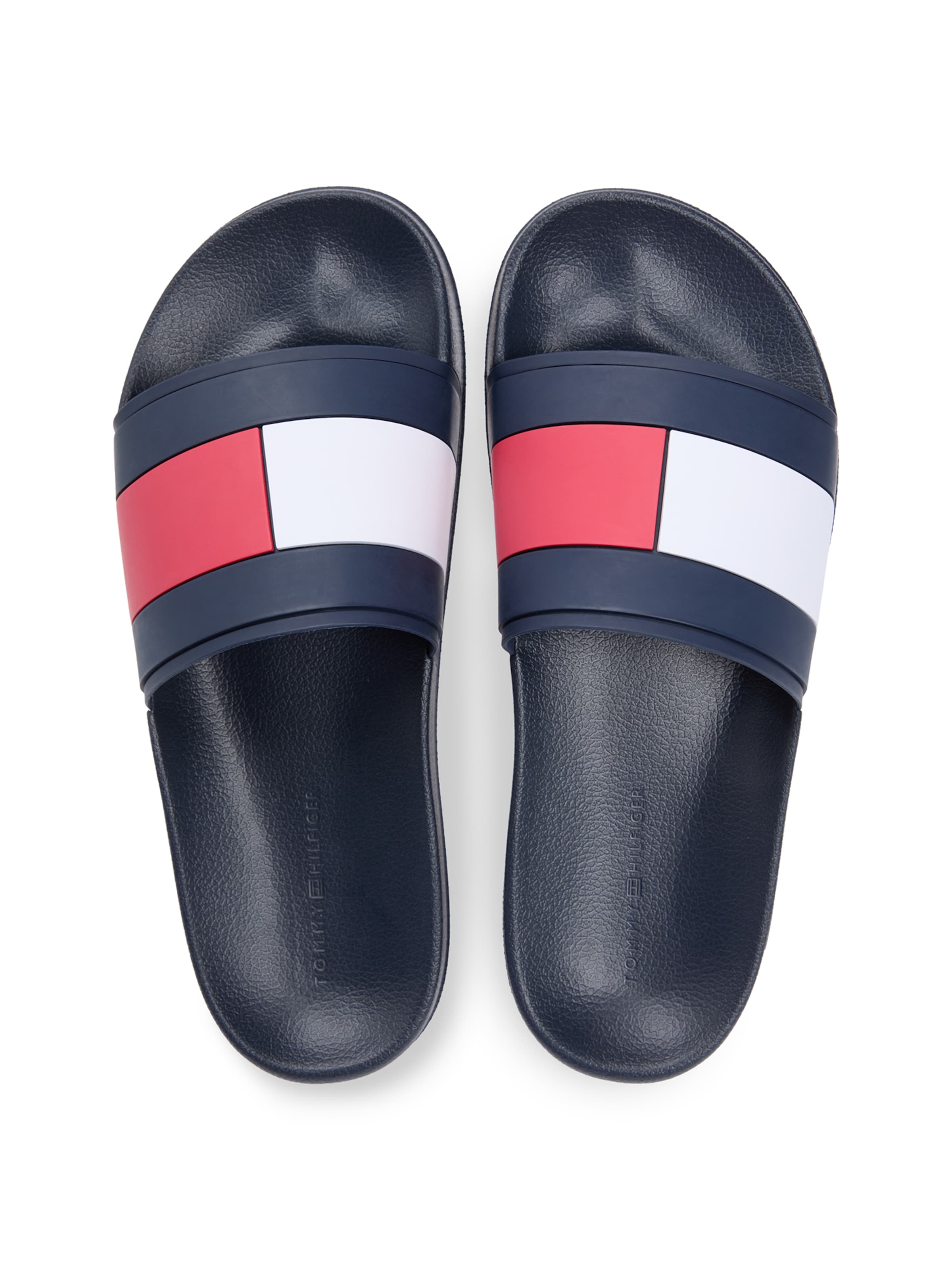 Saboți de la TOMMY HILFIGER pe albastru