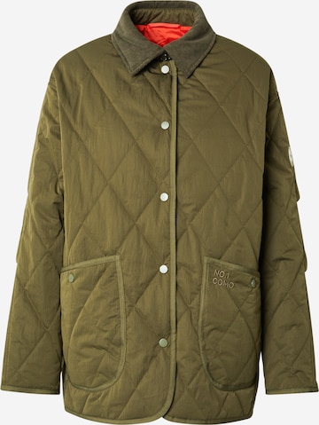 No. 1 Como - Chaqueta de entretiempo 'HUSKY' en verde: frente