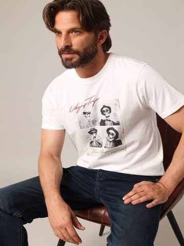 Deeluxe Shirt 'MANOLO' in Wit: voorkant