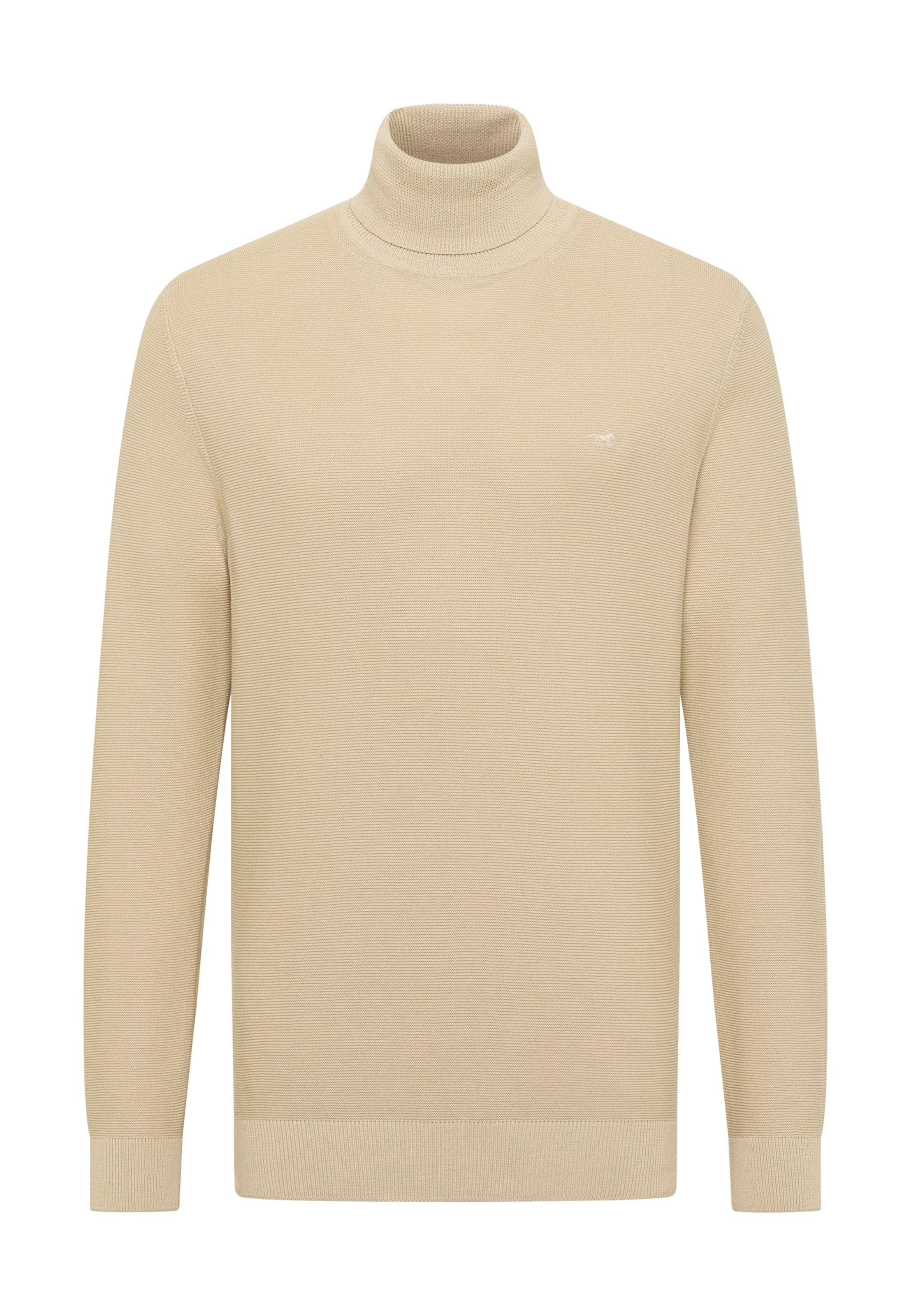 MUSTANG Pullover ' Elgin ' in Beige: Vorderseite