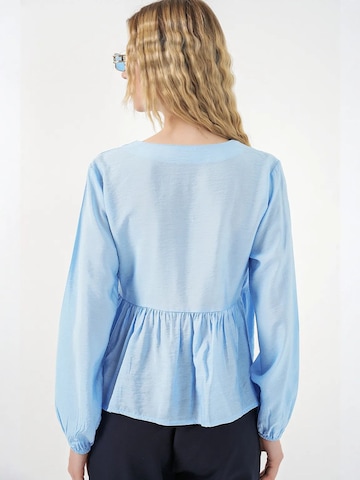 Bigdart Blouse in Blauw