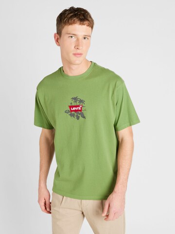 LEVI'S ® Shirt 'Vintage Fit Graphic Tee' in Groen