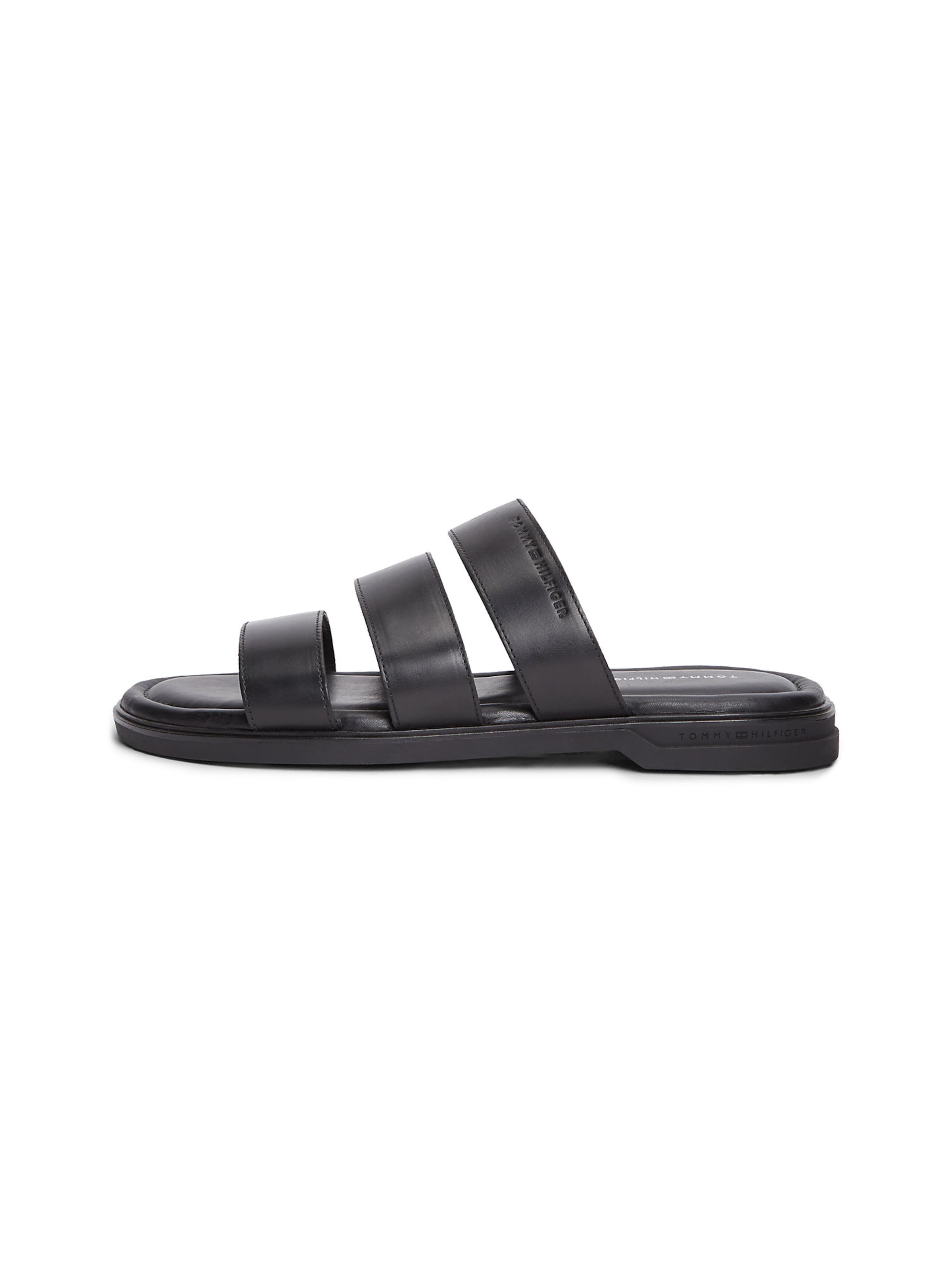 TOMMY HILFIGER Pantolette in schwarz, Produktansicht