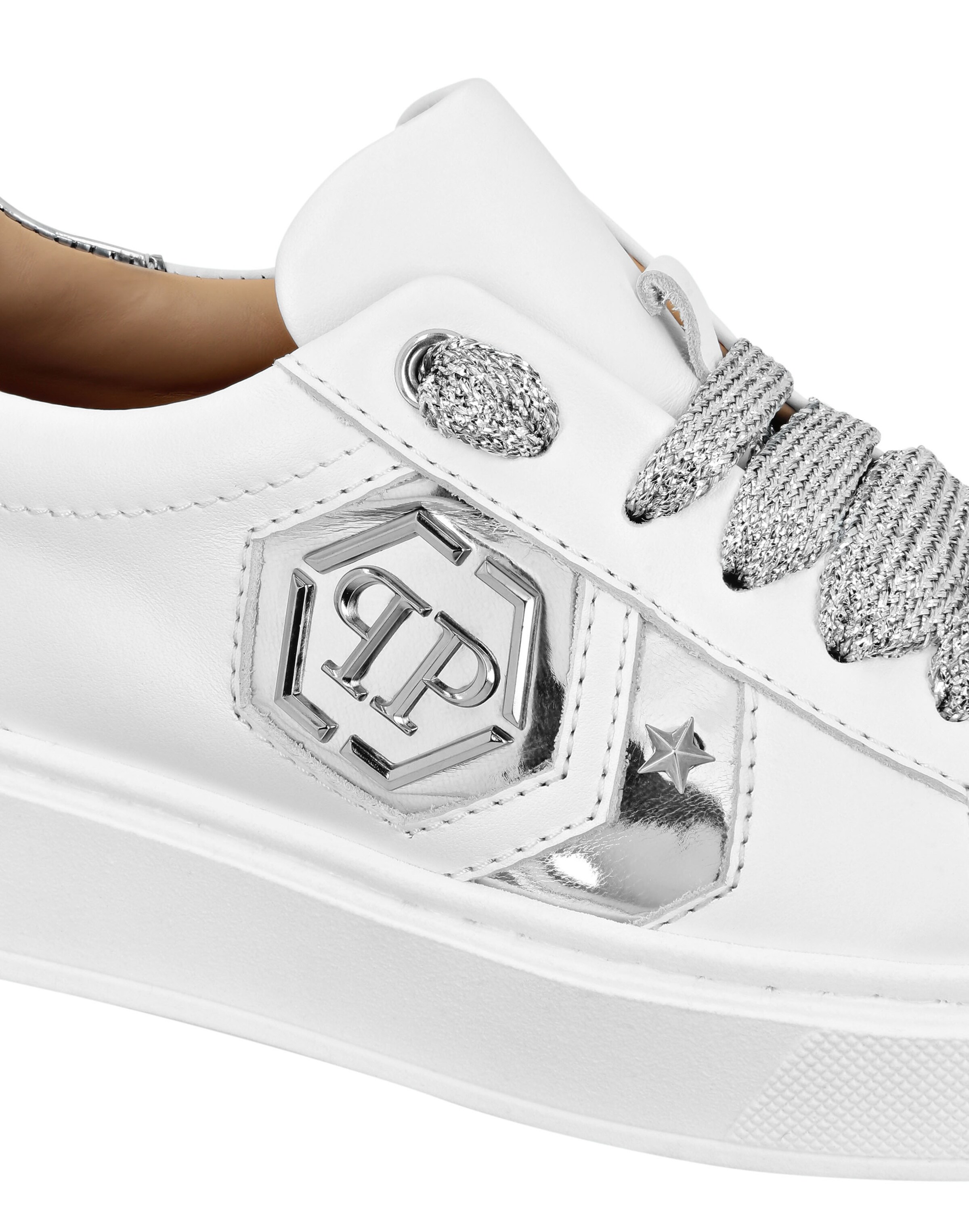 Philipp Plein Sneakers 'Hexagon' in Wit