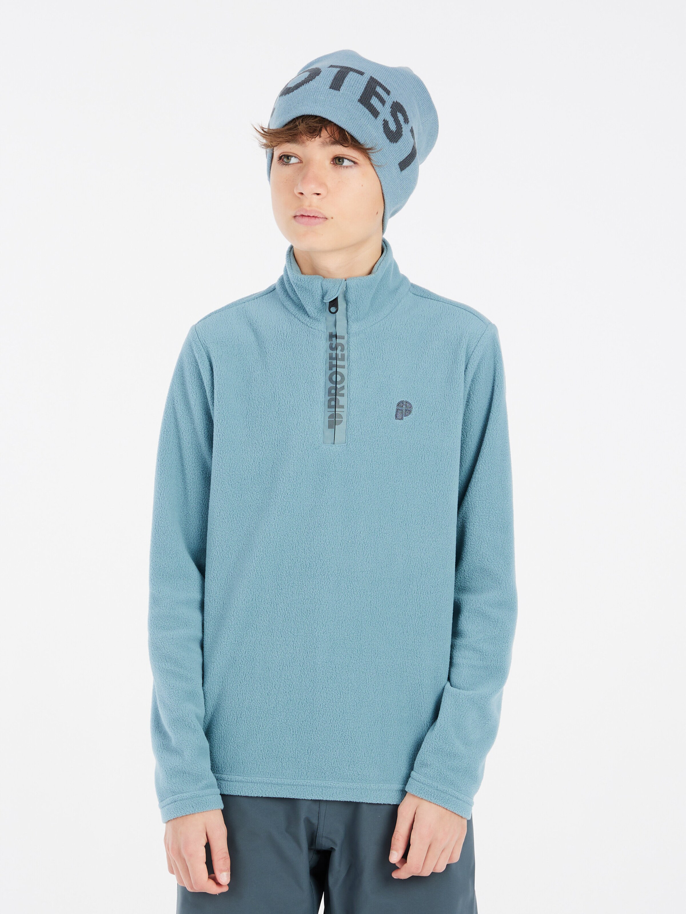 PROTEST Sportsweatshirt 'PERFECTY JR'‌‌‌‌ in Blau: Vorderseite