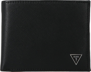 GUESS Wallet 'Certosa' in Black: front