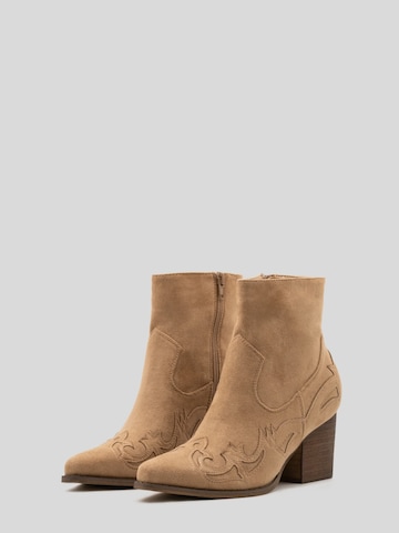 BUONAROTTI Cowboy Boots in Green: front
