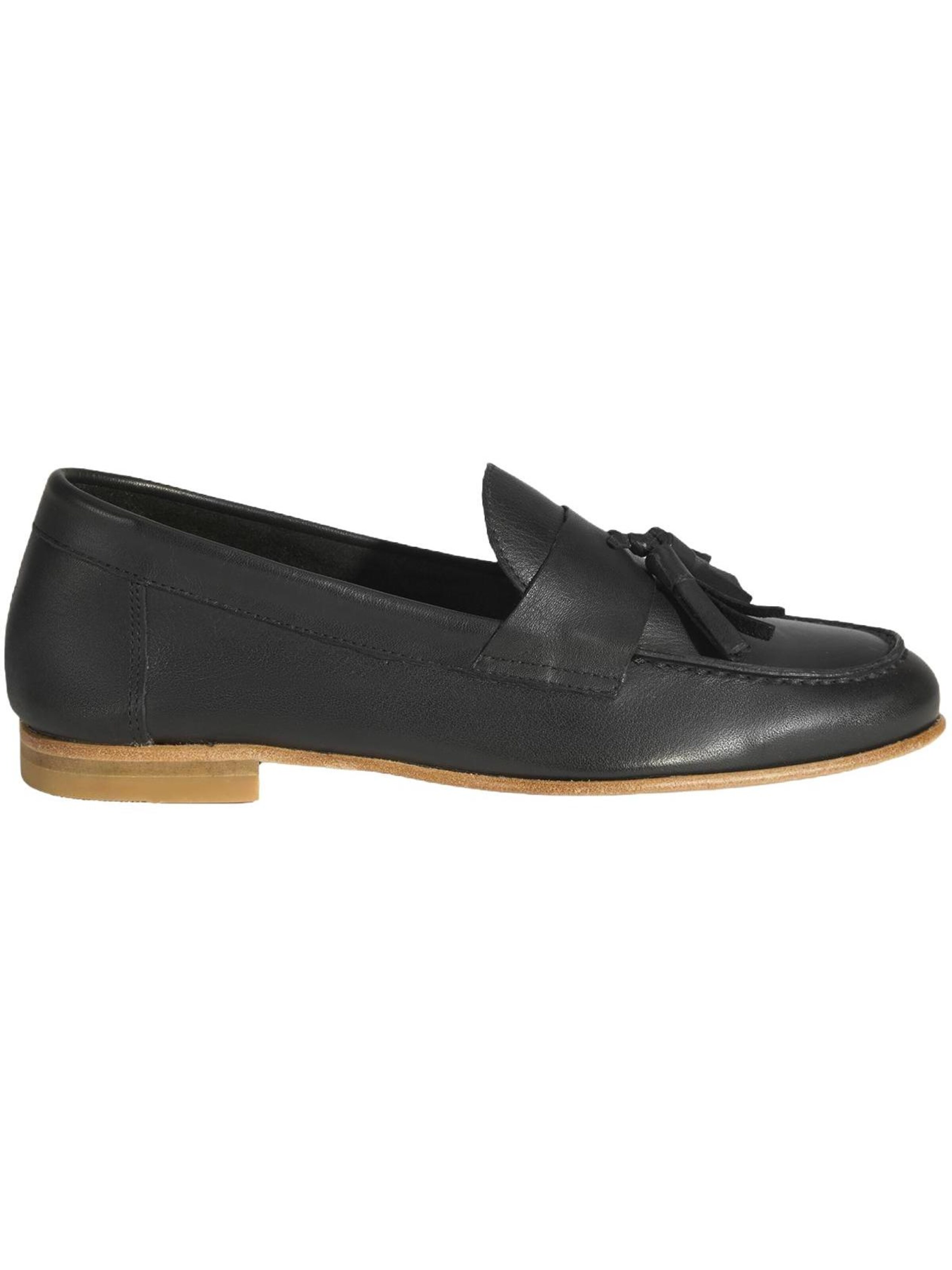 Desa Mocassins 'Slip-Ons' in Zwart