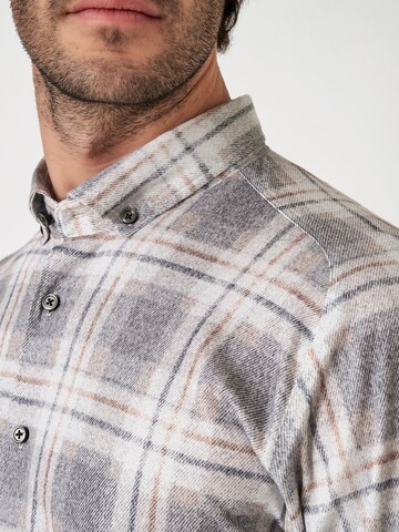 DESOTO Slim fit Overhemd in Grijs