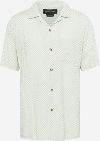 Cotton On Button Up Shirt 'Riviera' in Green: front